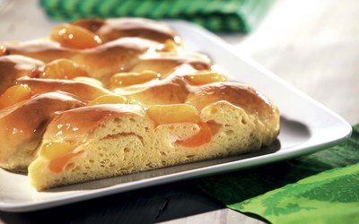 Krokusbrood met lammetjespap met Basis-Quarkteig