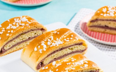 Kwarkcarré met rood fruit