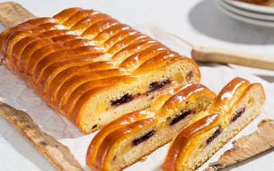 Kwarkcarré Raspberry