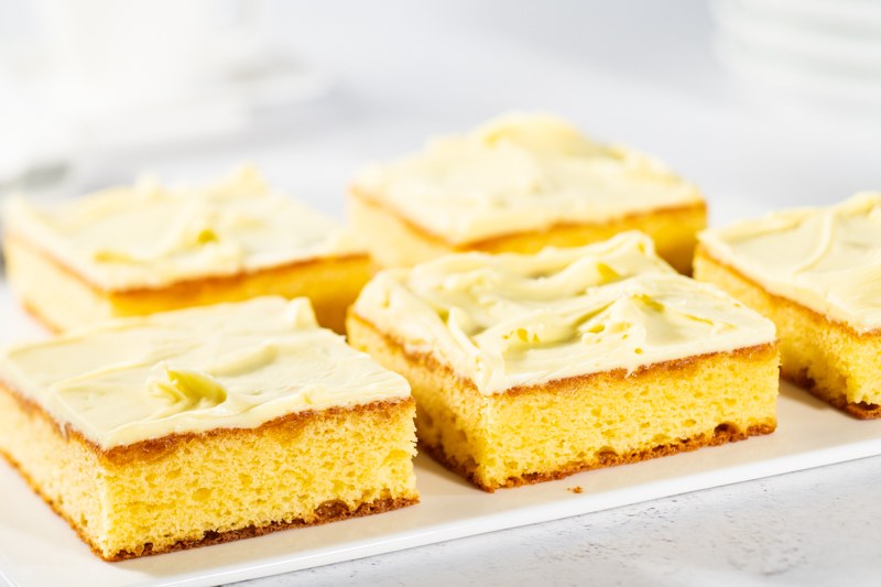 Lemon Blondie met Fantasy Lemon Cake