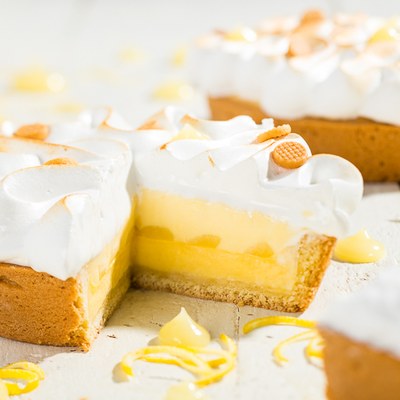 Lemon Pie met Lemon Cream