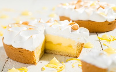 Lemon Pie met Lemon Cream
