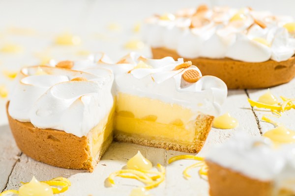 Lemon Pie met Lemon Cream