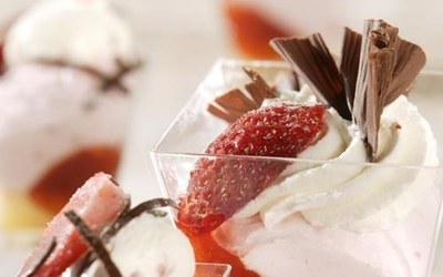Lepel Petitfour met Aardbeien smaak