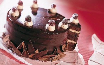 Luxe Kersttaart met Double Choc Cake