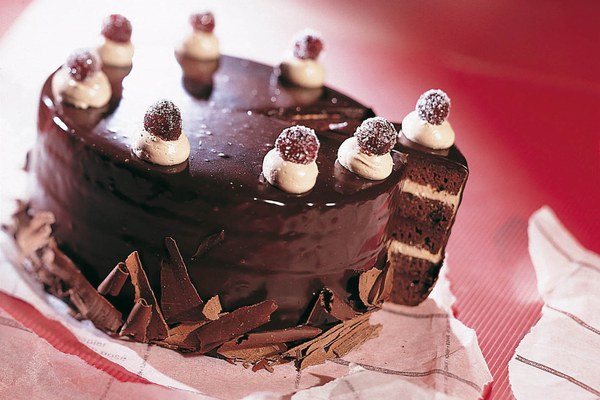 Luxe Kersttaart met Double Choc Cake