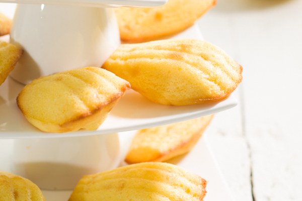 Madeleines met Fantasy Lemon Cake