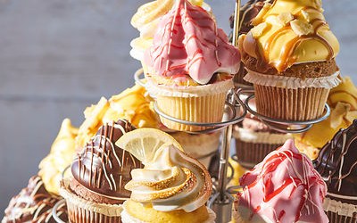 Mallow Muffins Rood Fruit