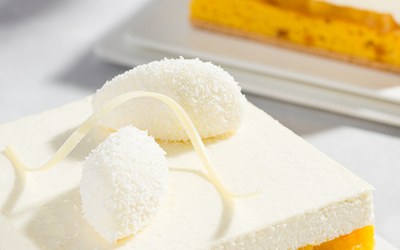 Mango Passie Kokos Taartje