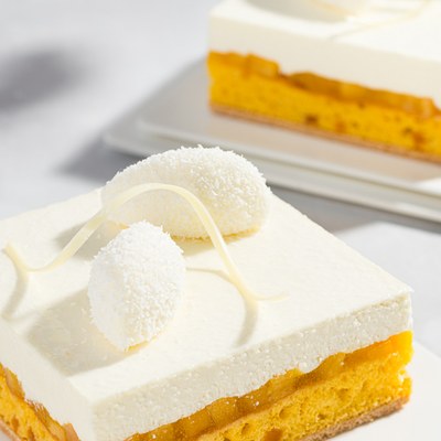 Mango Passie Kokos Taartje