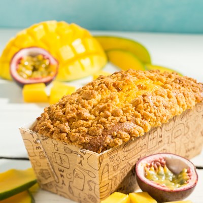 Mango Passie Kruimel Cake met Fantasy Mango Passie