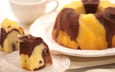 Marmer Tulband met Vero Extra en Fantasy Chocnut Cake