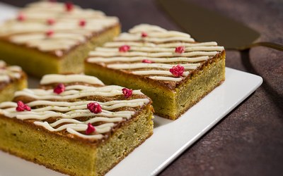 Matcha Blondie Bites