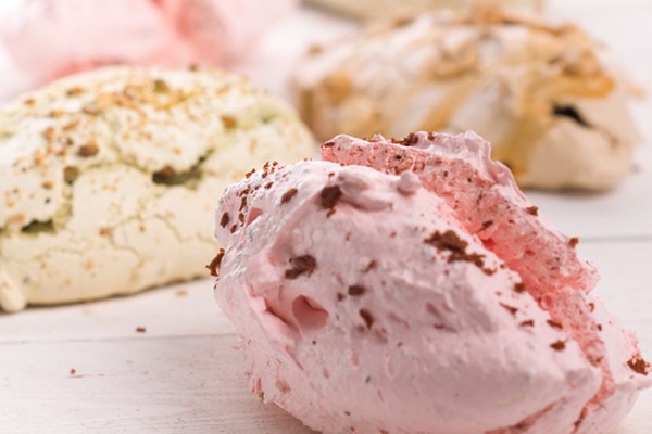 Meringues Aardbei