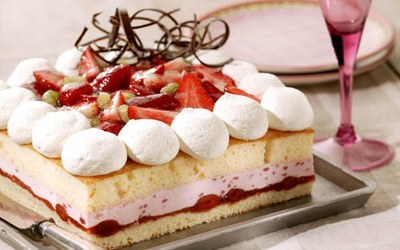 Moederdag Aardbeientaart met Zeesan Strawberry