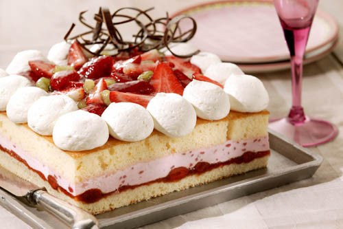 Moederdag Aardbeientaart met Zeesan Strawberry