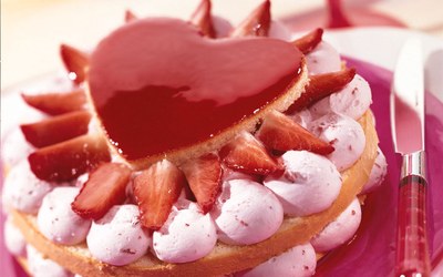 Moederdagtaart met Zeesan Strawberry