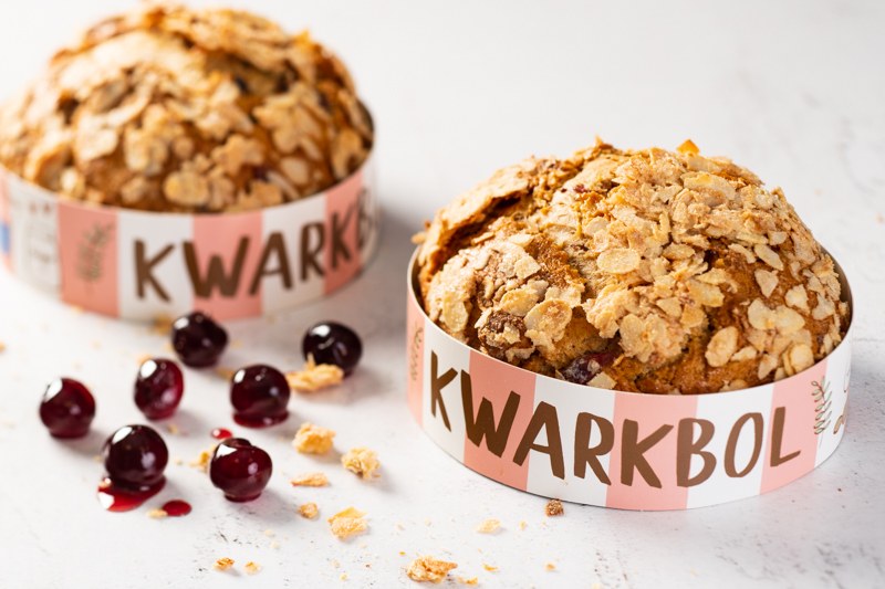 Najaars kwarkbollen met Kwarkbroodmix