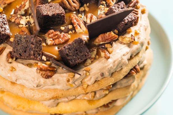 Naked Cake Karamel Choco