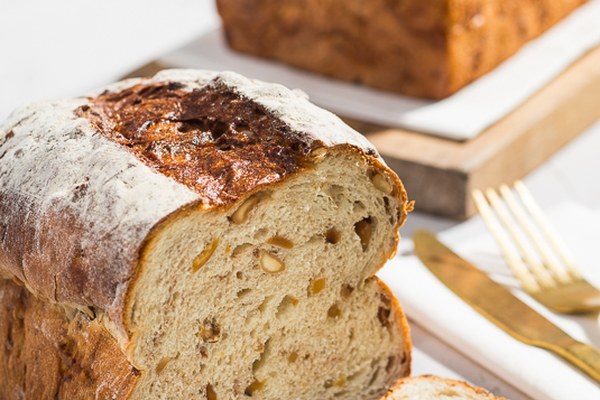 Noten suikerbrood met Parade Oliebol Goud