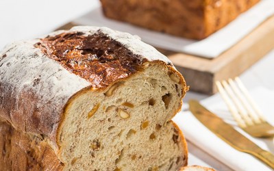 Noten suikerbrood met Parade Oliebol krokant