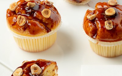 Nutella Muffins met Royal Muffin