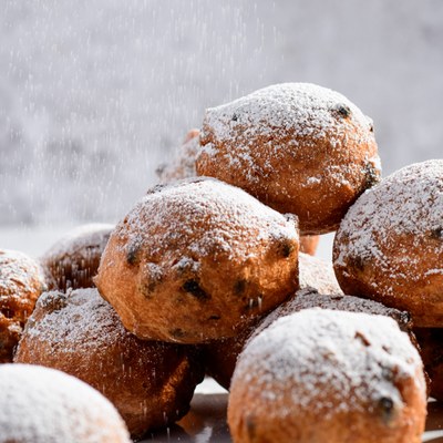 Oliebollen met Parade Oliebol Neutraal (geschept)