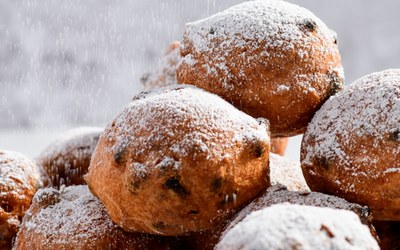 Oliebollen met Parade Oliebol Neutraal (geschept)