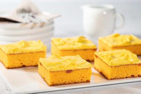 Orange Blondie met Fantasy Orange Cake