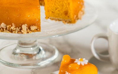 Orange Cakering met Fantasy Orange Cake
