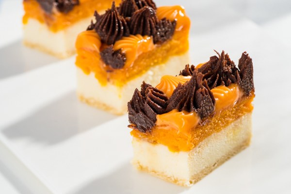 Orange Cheesecake Bites