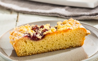Orange Cranberry Kwarkslof