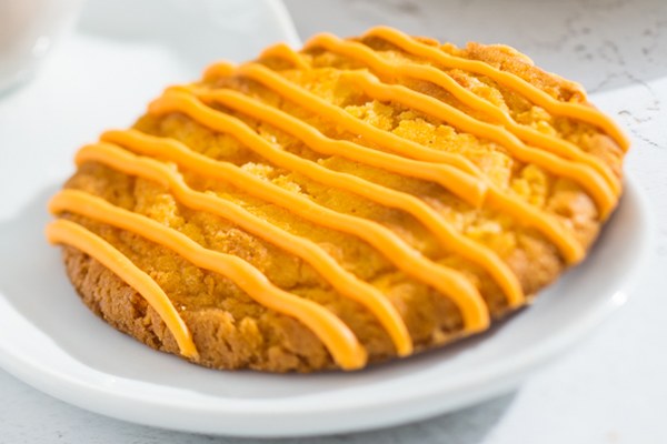Oranje Chewy Cookies met Fantasy Orange Cake