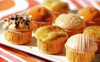 Oranje Mini Muffins met American Dream Muffin