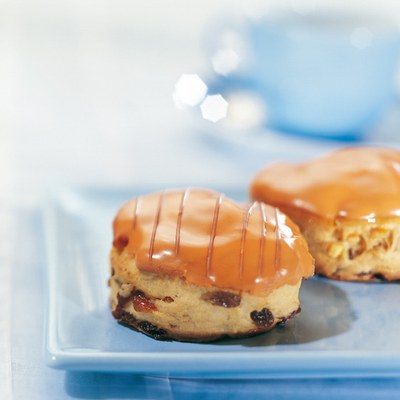 Oranje Scones met Panovitesse Scone