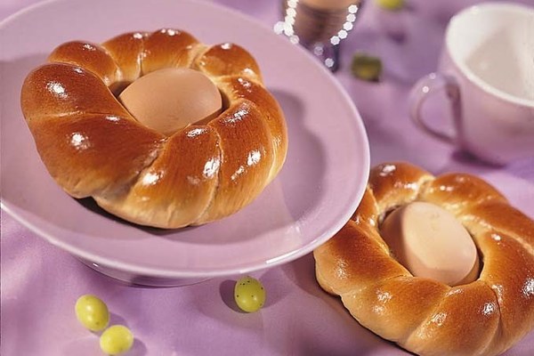 Paasnestjes met ei met Panomix Vienna