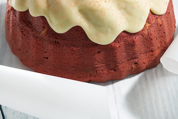 Red Velvet Tulband met Witte Chocolade