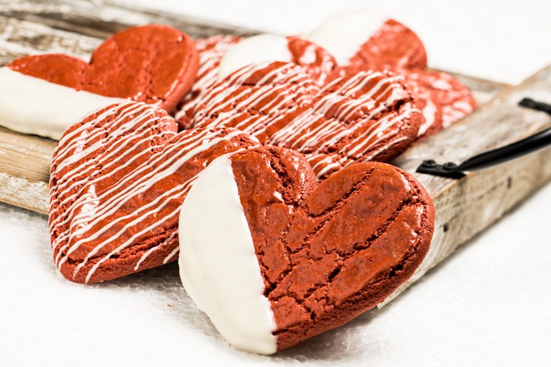 Rode Hartverwarmers met Fantasy Red Velvet