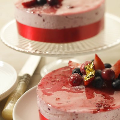 Rood Fruit Desserttaartje