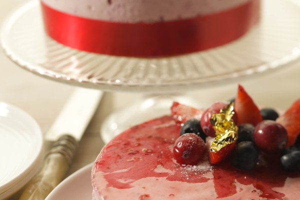 Rood Fruit Desserttaartje
