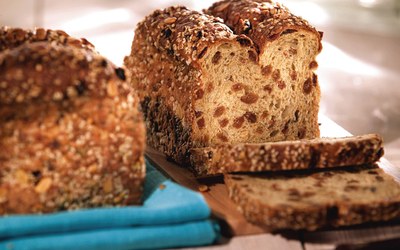 Rozijnen-Mueslibroodje met Kornkrüstchen