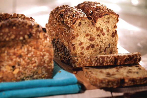 Rozijnen-Mueslibroodje met Kornkrüstchen