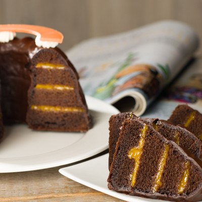 Sacher Sinaasappel Tulband