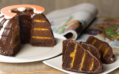 Sacher Sinaasappel Tulband