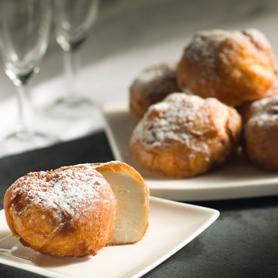 Sneeuwballen met Jello Koud en Bavaroise vulling