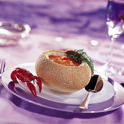 Soepbol met Prestant Krokant