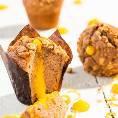 Speculaas Muffins met Orange Cream