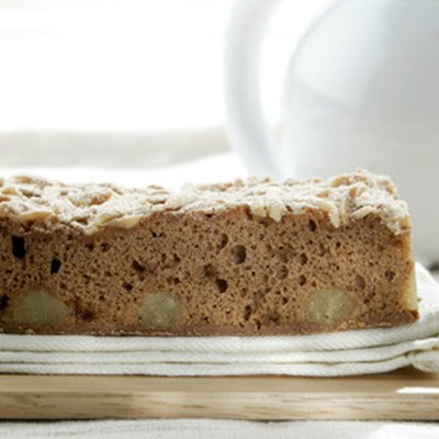 Speculaasplaatcake met Genova Orange