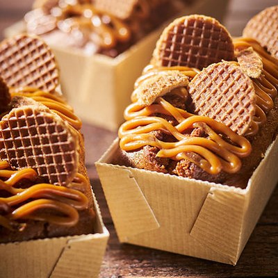 Stroopwafel Karamelcake