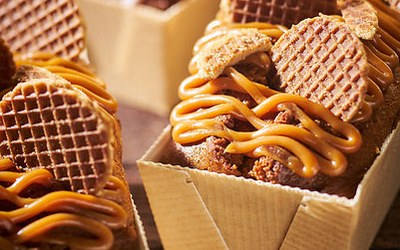 Stroopwafel Karamelcake